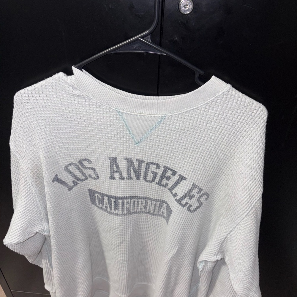Aerie White Los Angeles Sweatshirt